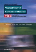 Cover: Wieviel Umwelt braucht der Mensch? - Birkh&auml;user