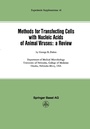Cover: Methods for Transfecting Cells with Nucleic Acids of Animal Viruses: a Review - Birkhäuser
