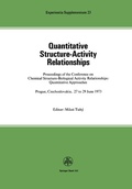 Cover: Quantitative Structure-Activity Relationships - Birkh&auml;user