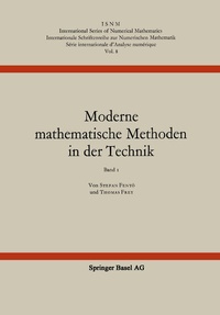 Enlarge image Cover: Moderne mathematische Methoden in der Technik - Birkhäuser