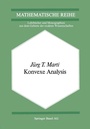 Cover: Konvexe Analysis - Birkhäuser