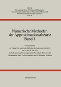 Cover: Numerische Methoden der Approximationstheorie - Birkh&auml;user