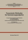 Cover: Numerische Methoden bei Optimierungsaufgaben - Birkhäuser