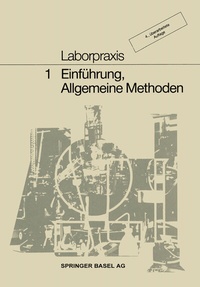 Enlarge image Cover: Laborpraxis Bd. 1 - Birkhäuser