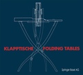 Cover: Klapptische / Folding Tables - Birkh&auml;user