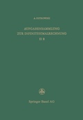 Cover: Aufgabensammlung zur Infinitesimalrechnung - Birkh&auml;user