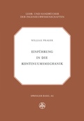 Cover: Einf&uuml;hrung in die Kontinuumsmechanik - Birkh&auml;user