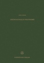 Cover: Orthogonale Polynome - Birkhäuser