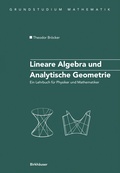 Cover: Lineare Algebra und Analytische Geometrie - Birkh&auml;user