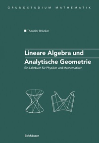 Abbildung von: Lineare Algebra und Analytische Geometrie - Birkhäuser
