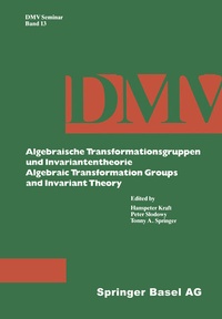 Abbildung von: Algebraische Transformationsgruppen und Invariantentheorie Algebraic Transformation Groups and Invariant Theory - Birkhäuser