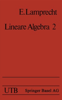 Abbildung von: Lineare Algebra 2 - Birkhäuser