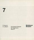 Cover: Komplexe Analysis f&uuml;r Ingenieure - Birkh&auml;user
