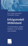 Cover: Erfolgsmodell Mittelstand - Springer Gabler