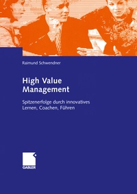 Abbildung von: High Value Management - Springer Gabler