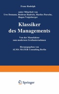 Cover: Klassiker des Managements - Springer Gabler