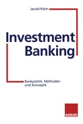 Cover: Investment Banking - Springer Gabler