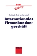 Cover: Internationales Firmenkundengesch&auml;ft - Springer Gabler