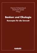 Cover: Banken und &Ouml;kologie - Springer Gabler