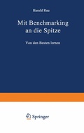 Cover: Mit Benchmarking an die Spitze - Springer Gabler