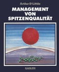 Cover: Management von Spitzenqualit&auml;t - Springer Gabler