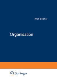 Enlarge image Cover: Organisation - Springer Gabler