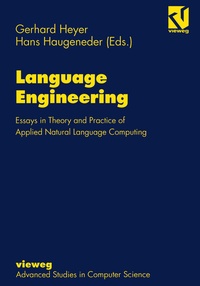 Enlarge image Cover: Language Engineering - Vieweg+Teubner Verlag