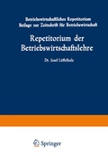 Cover: Repetitorium der Betriebswirtschaftslehre - Springer Gabler