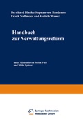 Cover: Handbuch zur Verwaltungsreform - VS Verlag f&uuml;r Sozialwissenschaften
