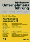 Cover: Krankenhausmanagement - Springer Gabler