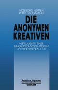 Cover: Die Anonymen Kreativen - Springer Gabler