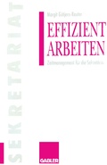 Cover: Effizient arbeiten - Springer Gabler
