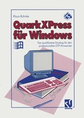 Cover: QuarkXPress f&uuml;r Windows - Vieweg+Teubner Verlag