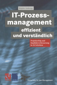 Abbildung von: IT-Prozessmanagement effizient und verständlich - Vieweg+Teubner Verlag