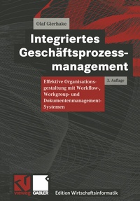 Abbildung von: Integriertes Geschäftsprozessmanagement - Vieweg+Teubner Verlag