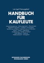 Cover: Handbuch für Kaufleute - Springer Gabler