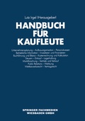 Cover: Handbuch f&uuml;r Kaufleute - Springer Gabler