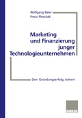Cover: Marketing und Finanzierung junger Technologieunternehmen - Springer Gabler