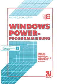 Enlarge image Cover: Windows Power-Programmierung - Vieweg+Teubner Verlag
