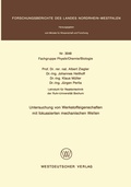 Cover: Untersuchung von Werkstoffeigenschaften mit fokussierten mechanischen Wellen - VS Verlag f&uuml;r Sozialwissenschaften