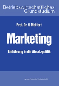 Enlarge image Cover: Marketing - Springer Gabler