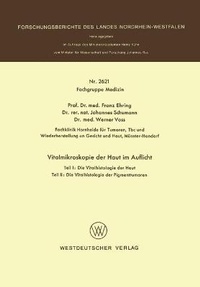 Abbildung von: Vitalmikroskopie der Haut im Auflicht - Vs Verlag Fur Sozialwissenschaften