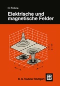 Cover: Elektrische und magnetische Felder - Vieweg+Teubner Verlag