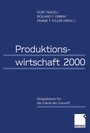 Cover: Produktionswirtschaft 2000 - Springer Gabler