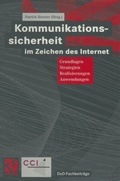 Cover: Kommunikationssicherheit im Zeichen des Internet - Vieweg+Teubner Verlag