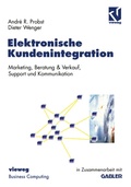 Cover: Elektronische Kundenintegration - Vieweg+Teubner Verlag