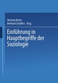 Cover: Einf&uuml;hrung in Hauptbegriffe der Soziologie - VS Verlag f&uuml;r Sozialwissenschaften