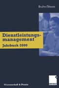 Cover: Dienstleistungsmanagement Jahrbuch 2000 - Springer Gabler