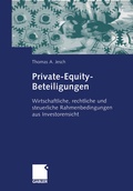 Cover: Private-Equity-Beteiligungen - Springer Gabler