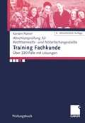 Cover: Training Fachkunde - Springer Gabler